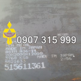 THÉP TẤM S355JR / S275JR 20mm 25mm 30mm 35mm 40mm 50mm